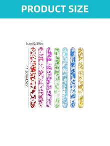 7/15pcs Reusable Colorful Acrylic Popsicle Sticks, Cake Pop Sticks, Ice Cream Sticks, Craft Sticks, Lollipop Sticks - Reusable DIY Popsicle Sticks, Fun Design