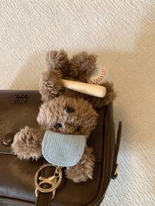 Túi Southwind Burn Post Pillow rất được ưa chuộng như một chiếc túi đi làm cho phụ nữ, có thể dùng như túi xách tay, túi đeo vai hoặc túi đeo chéo, được làm từ chất liệu PU bền chắc, màu cà phê, kiểu dáng túi bowling. - Cà phê - Xem 4