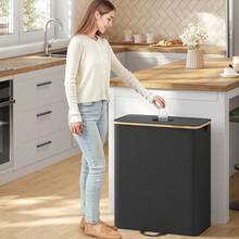Laundry Baskets - Black-110l - View 7