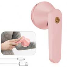 1个400mAh可充电便携式毛球去除器，电动织物剃毛器，不会损伤衣物