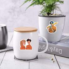 62PCS Stickers Aesthetic Stickers Decals Scrapbook, Journaling, Laptop, Bumper, Skateboard, Water Bottles, Computer, Phone - Multicolor - View 8