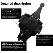 Legends Fully Automatic Peripheral Spider Web Shooter Spider Web Rope Device Laser Version Toy Gift - Black - View 3