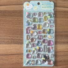 Transparent Pop Seal Sticker Set (4 Pcs) - Fun Embellishments For Planners & Handcrafts - 4Sheets - View 6