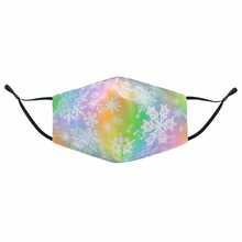 Termin8 Christmas Face Mask Design 3 Reusable Printed Pattern, Breathable Fabric Adult Face Mask, Lightweight Washable Reusable Face Mask For Men And Women - A - View 2