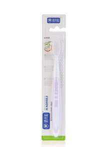 Unisex Manual Dual-Color Sharpening Silk Toothbrush, Single Adult Soft Bristle Toothbrush, Household Daily Use Excellent Toothbrush, Anti-Slip Silicone Toothbrush - Multicolor - View 8