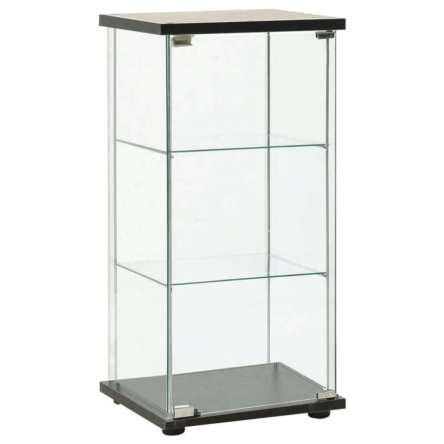 vidaXL Armadio da parete Verre trempé Noir - nero - Visualizzare 1