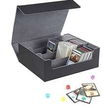 1800pcs High Capacity Card Box For Tabletop Games, Trading Card Games, Collectible Card Games - Multicolor - View 1
