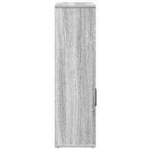 vidaXL Bibliothèque sonoma gris 60x24x85 cm ingénierie du bois - Gris - Voir 6