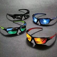 4副/套 时尚渐变镜片眼镜，男女通用设计，适合骑自行车、开车、旅行、度假、聚会、骑马等户外活动。