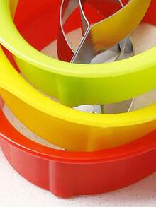 Easy Grip Mango Slicer - Creative Kitchen Gadget For Perfect Cuts, Plastic Mango Slicer With Multiple Color Options, Great For Peeling And Core Removing, Fruit Slicer - Multicolor - View 10