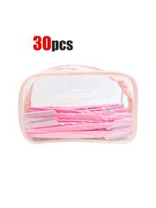 70/60/50/40/30/24/20/12/6/3/1 件套。多功能眉毛修剪器、多功能剃须刀、脱毛工具、女士眉毛修剪器、面部美容剃须刀。配有防水透明化妆包，拉链设计，外观清晰，方便收纳，是旅行化妆品收纳的理想之选。 - 粉色 - 查看 13