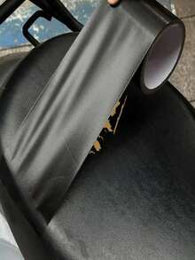 1卷重型黑色强力胶带，柔韧性好，不留残胶，全天候适用，可手撕 - 散装，适用于维修、工业和专业用途 - 黑色 - 查看 8