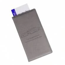 Men's And Women's Vehicle Registration And Insurance Card Holders, Car Glove Box Organizer Folder Wallet Artificial Leather Manual Holder - Card Pack - View 9