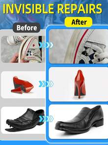 1pc 60ml Strong Shoe Repair Glue, Waterproof Fast-Setting Special Shoe Glue, Athletic Shoe Fixer Home Outdoor Repair Tool, Ideal Back To School Supplies - 透明 - 查看 8