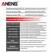 Aneng Bt-172 Battery Testers Industry Electrician Tester Prueba de baterías de vehículos - Gris Oscuro - Ver 10