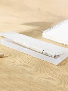 2-Layer Detachable Nail Art Tool Box, Nail Brush & Accessory Storage Case - Clear - View 9