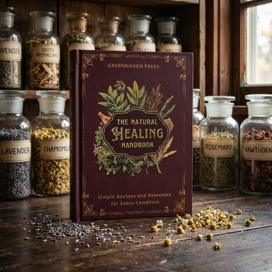 The Natural Healing Handbook - Simple Recipes & Remedies For Every ...