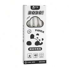 Panda 4pcs Animal Shaped Clicker Medium Point 0.5mm Black Ink Rollerball Pens, Quick Dry, Soft Touch, For Office Signature, Handwriting, School Supplies, Diary Writing,Large-Capacity Multi-Layer Pencil Case,Back To School Supplies Essentials Office Supplies Valentine's Day Gifts - Multicolor - View 14