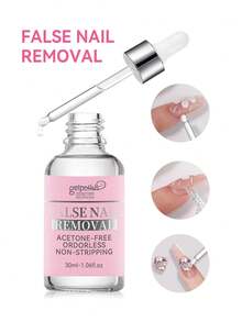 30ml Precision Nail Polish Remover, Suitable For Nail Tips, Multi-Function Nail Tip Remover, Gentle Gel X Gel Nail Remover, Acetone-Free Nail Polish Remover - Clear - View 2
