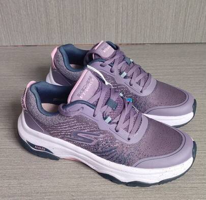 Skechers Nya halkfria, stötdämpande och slitstarka, bekväma sportskor för kvinnor