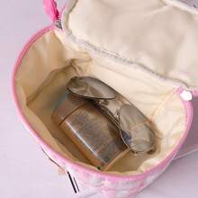 2026 New INS Plaid Cosmetic Bag, Large Capacity Portable Travel Organizer Pouch, Minimalist Makeup Bag - Multicolor - View 3