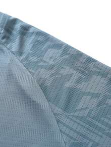 Camiseta de verano para hombre nueva para exteriores: ligera, transpirable, de moda - Neblina azul - Ver 6