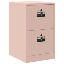 vidaXL Armadietto per  Rosa 44 x 50 x 106,5 cm Acciaio Laminato al Freddo - Rosa - Visualizzare 2