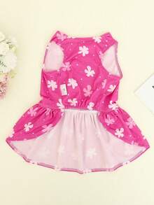 一件宠物狗连衣裙，公主风设计，适合小型和中型犬，例如西施犬、博美犬和贵宾犬。 - 彩色 - 查看 2