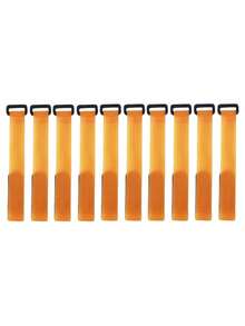 10条/套 魔术贴绑带 20*200mm 反向扣魔术贴绑带 开口扣魔术贴绑带 收纳瑜伽用品 反向扣尼龙魔术贴绑带 - 彩色 - 查看 8