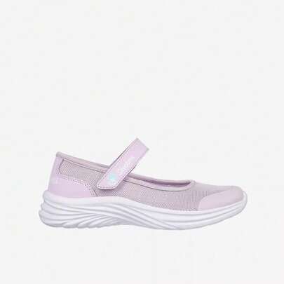 Skechers Girls' Velcro Mary Jane Breathable Mesh Casual Shoes