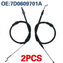 Brake Cable Rear Parking Handbrake Cables For VW T4 Transporter - A - View 8