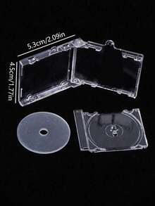 Acrylic Keychain, Black Vinyl Record Box, Celebrity Album, Concert, Diy Pendant, Bag Pendant, Earphone Pendant, Mini Cd Box Album Record Pendant Keychain, Diy Acrylic Keychain, Fan-Supported Peripheral Commemorative Album Mini Pendant, Birthday Party Gift - Multicolor - View 9