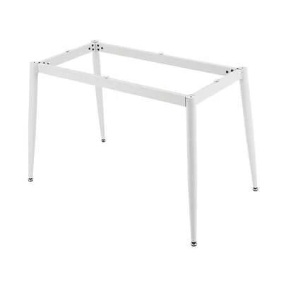 ZhdnBhnos Modern Desk Frame, Industrial Metal Table Legs With Suction Cups, Desk Base For Marble, Glass, Wood Top, Furniture Legs For Home, Kitchen, DIY Bench Legs Coffee Table, Capacity. Lbs (Black)