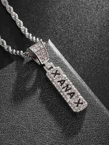 1件新款时尚男女波西米亚幸运字母长吊坠项链嘻哈饰品 - 時尚 - 查看 7