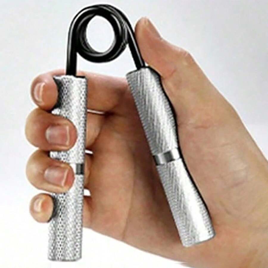 1pc Hand Grip Strengthener, Forearm Strength Trainer, Non-Slip Metal Hand & Wrist Exerciser, Gym Accessory - Multicolor - View 1