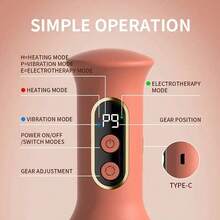 Lymphatic Drainage Massager & Anti-Fatigue Smart Tool For Reducing Stretch Marks And Cellulite - Device For Sciatica Relief, Offering Deep Tissue Precision Comfort, Back Massager, Lymphatic Massager, Deep Tissue Massage, Stretch Mark Treatment, Anti-Fatigue Massager, Smart Massage Tool, Precision Comfort Design, Deep Tissue Technology, Portable Massage Tool, Cellulite Treatment, Pregnancy Stretch Mark Care - Multicolor - View 7