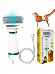 Cepillo Secador Para Mascotas Slim Company Herramienta 2 En 1 Que Peina Y Seca Motor Silencioso Diseño Compacto Para Perros Y Gatos Ideal Para Uso Doméstico - Tipo de Enchufe A Japonés (100V) - Ver 9