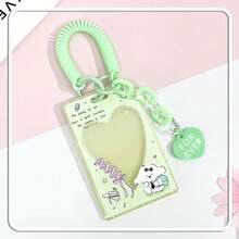 Summer Cloud Dog Transparent Student/Campus Card, Bus/Metro Card Holder, ID Card Case - Multicolor - View 10