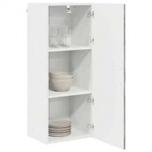 vidaXL Armario de cocina con estante gris Sonoma 40 x 31 x 100 cm - Gris - Ver 3