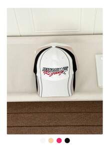 1 chiếc mũ lưỡi trai kiểu biker Mỹ phối màu, mũ bóng chày mô tô đua xe thêu chữ ghép mảnh, mũ lưỡi trai unisex, mũ lưỡi trai phối màu kiểu cổ điển thêu chữ, mũ bóng chày vành nhỏ thời trang đường phố unisex - Dải phản quang West Star - Xem 4