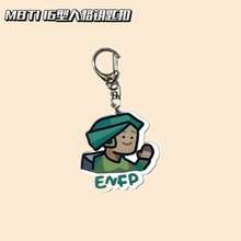 MBTI 16 Personality Type Keychain, Cute Cartoon Pendant, Creative Gift For Students, Toys, Gifts, Birthday, Christmas - Multicolor - View 10