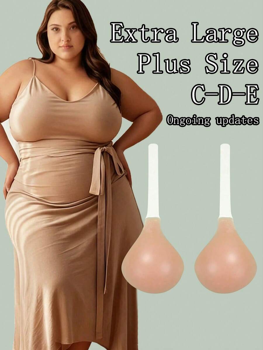 1件装女士无背隐形提拉文胸，硅胶粘胶文胸，隐形肩带，适合搭配婚纱、礼服、露肩装、露背装、吊带裙、紧身裙、薄纱上衣、吊带衫，也适用于新娘送礼会、旅行、派对、鸡尾酒会、婚礼、正式晚宴、慈善活动、毕业典礼、约会之夜、早午餐等场合。 - 彩色 - 查看 1