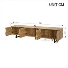 Television Stands & Entertainment Centers - Khaki - View 10