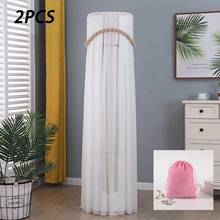 1pc Cylindrical Air Conditioner Dust Cover, Universal Top Lid Cloth, Can Start AC Without Removing Dust Cover - Multicolor - View 11
