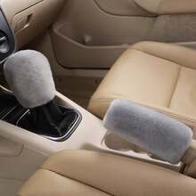 1件套汽车冬季毛绒手刹套和换挡杆套，高品质通用保暖手刹套 - A - 查看 4