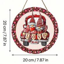 1 Piece, Black Bear Sun Catcher Round Wooden Wall Hanging (20cm*20cm/8 Inches*8 Inches), Wreath Ornament, Wreath Accessory Sign, Indoor Decoration, Beautiful Indoor Decor, Bedroom Decor, Home Decor, House Decor, Holiday Decoration, Decorative Gift