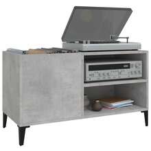 vidaXL Armadio con dischi grigio cemento 84,5x38x48 cm ingegneria del legno - Grigio - Visualizzare 4