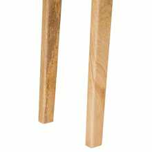 vidaXL Mesa de comedor natural madera maciza de mangue 100 x 35 x 75 cm - Marrón - Ver 7