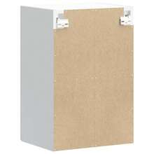 vidaXL Armadio murale da cucina con porte in vetro Lucca sonoma grigio - Grigio - Visualizzare 9