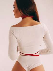 Punk Pu Leather Chest Harness Belt For Women, Fashion Body Harness Belt Link Neck, Accessories For Party Dating Belt. - 彩色 - 查看 3